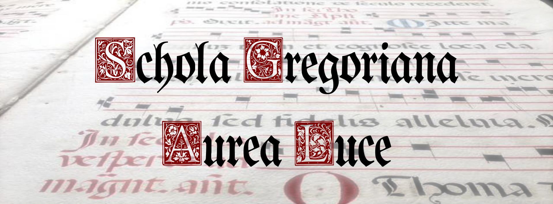 Schola gregoriana Aurea Luce